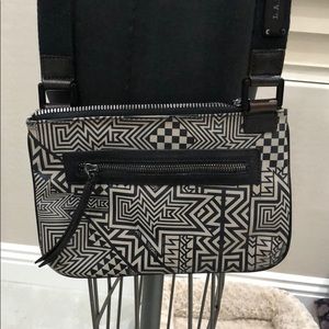 Lamb crossbody purse